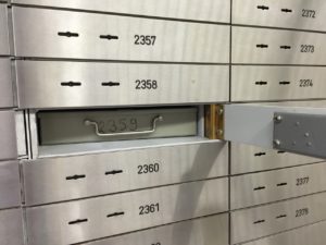 Coffre-fort en banque, comment ça marche ?