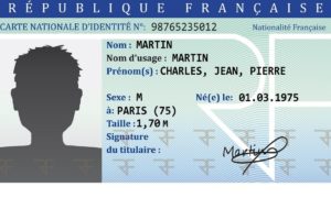 Combien coûte une carte d’identité ?