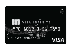 Quel est le prix de la carte Visa Infinite ?