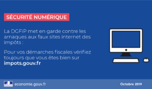 La DGFIP lance une alerte sur les arnaques aux faux sites internet des impôts