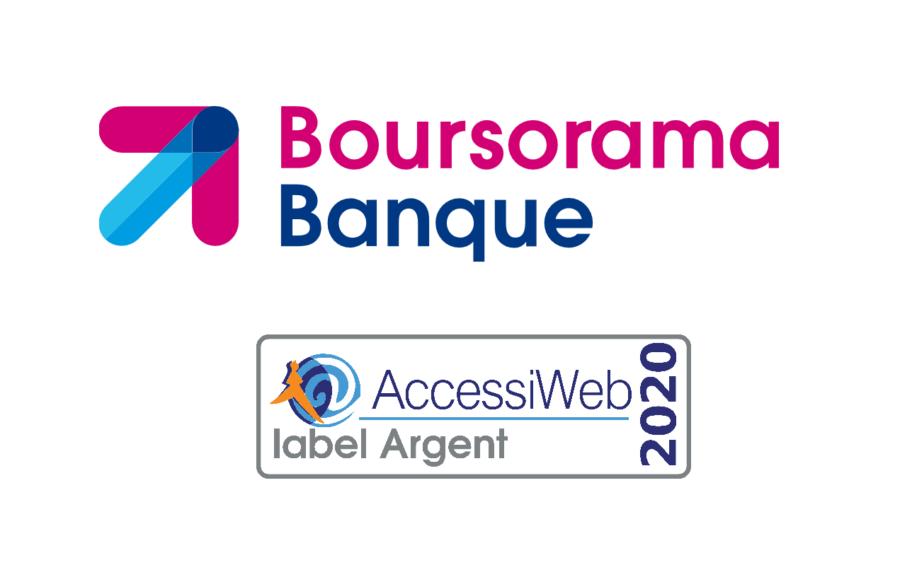 Boursorama Banque, première banque à recevoir le label AccessiWeb