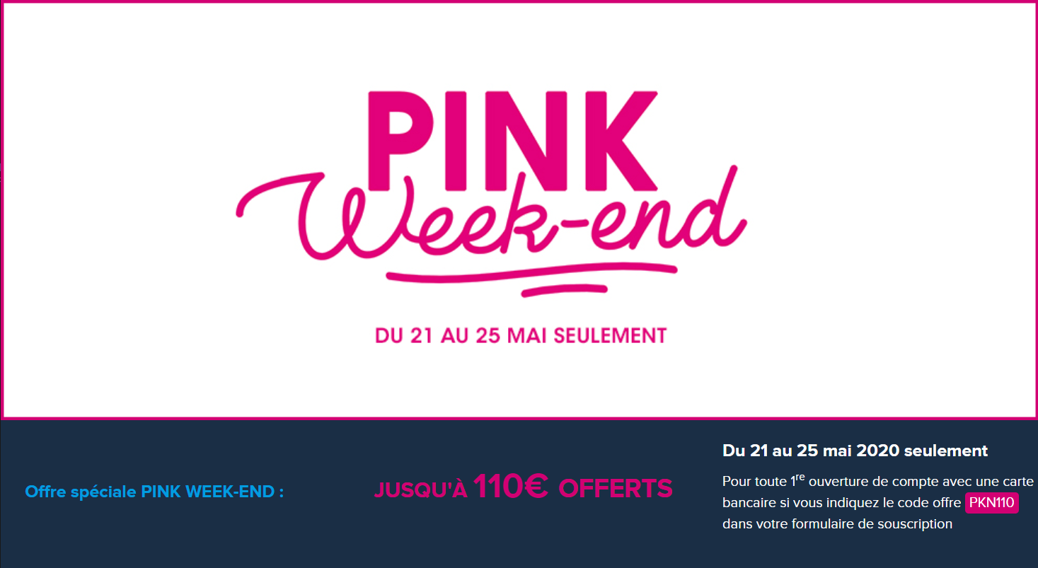 Boursorama Banque offre 110€ pour toute 1ère ouverture d’un compte en ligne