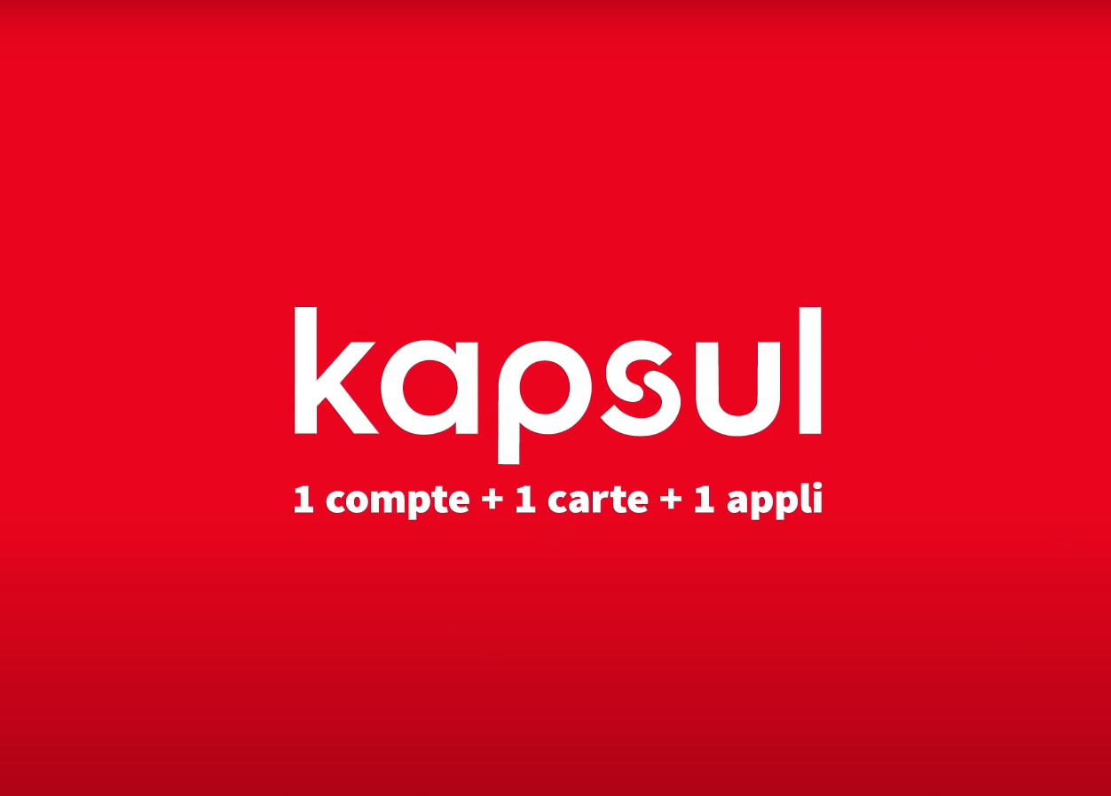 La néobanque Kapsul débarque sur nos écrans
