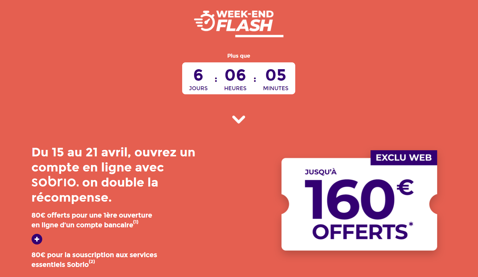 Vente Flash : un cadeau de 160 € pour ouvrir un compte chez la Société Générale