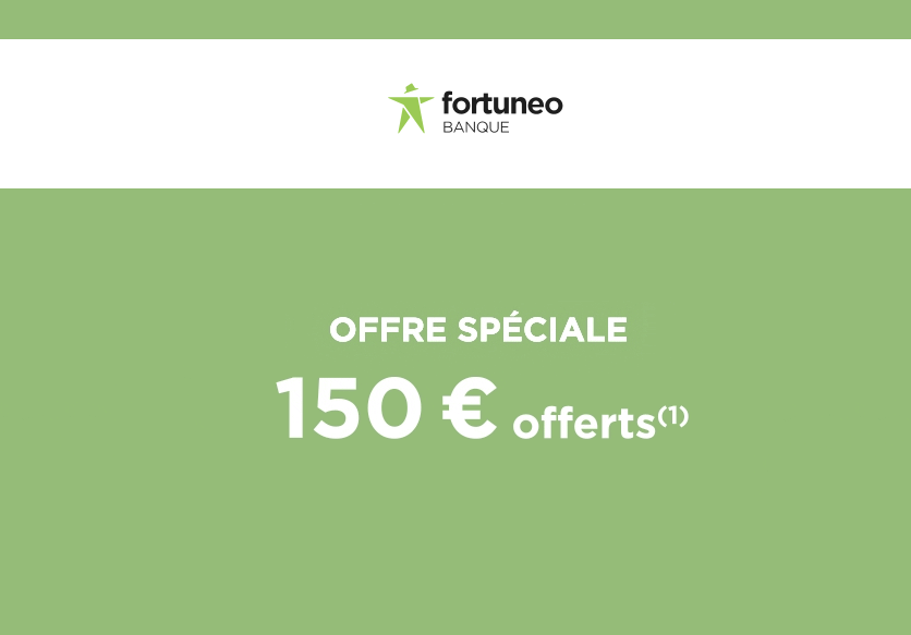 150€ offerts pour ouvrir un compte en banque, ne tardez pas !